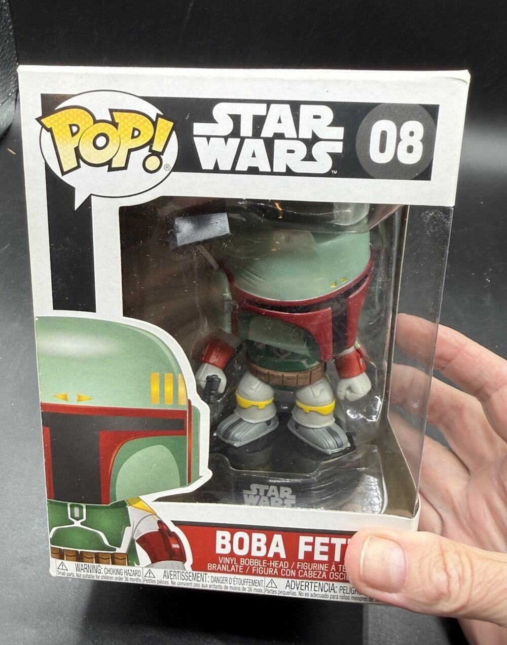 Funko Pop! Star Wars Boba Fett #08 Bobble-Head Figure New!